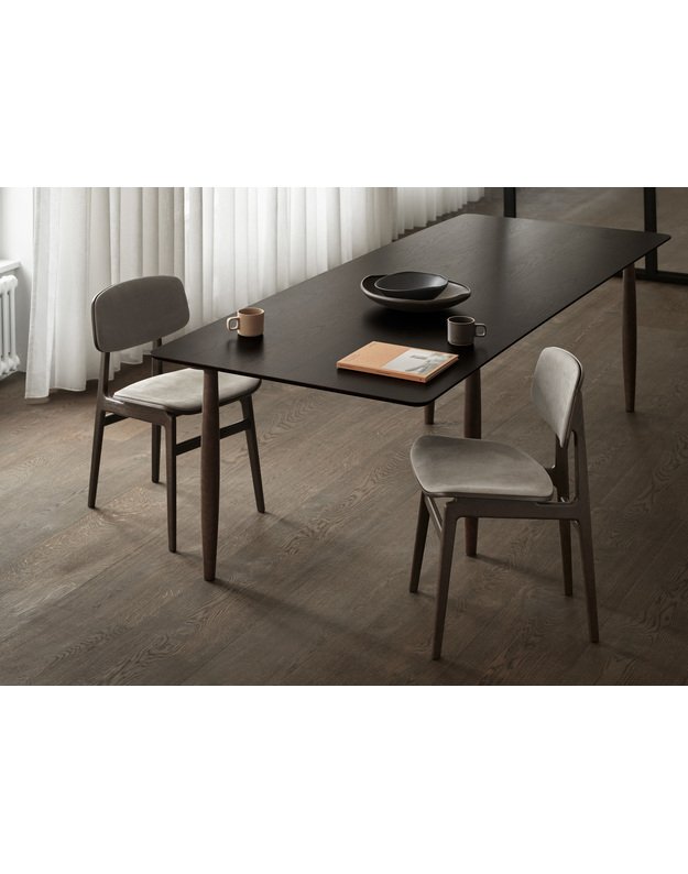 OKU DINING TABLE | dark smoked oak +sizes 1