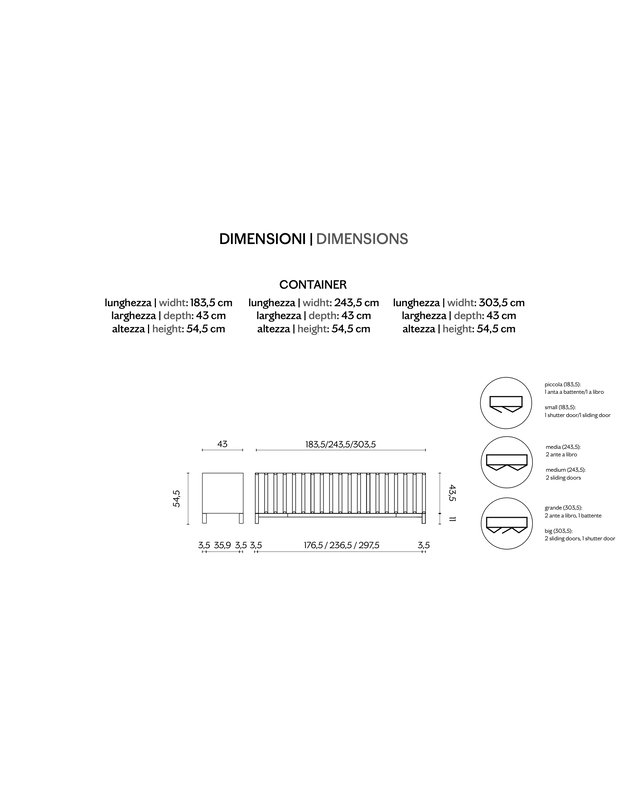 CONTAINER CABINET | +sizes 8