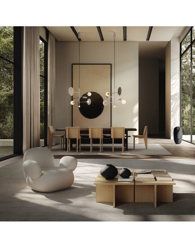 SAHN CHANDELIER | Chrome 1