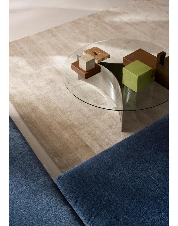COFFEE TABLE ARC | Brushed steel +sizes 7