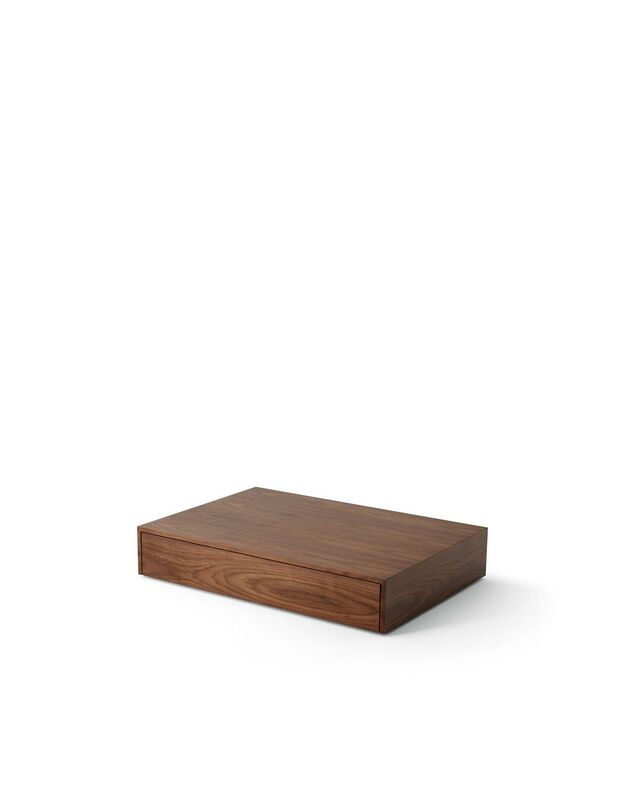 COFFEE TABLE MASS with drawer | Walnut  11