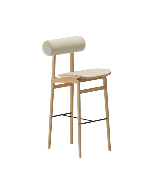TOTEM UPHOLSTERY bar stool | +colours 8