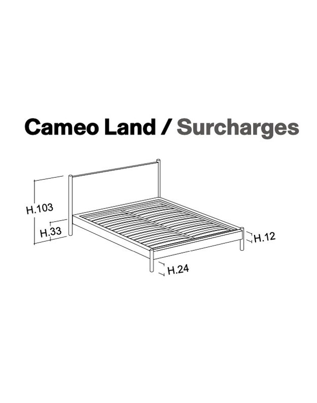 BED CAMEO LAND | Soft back 6