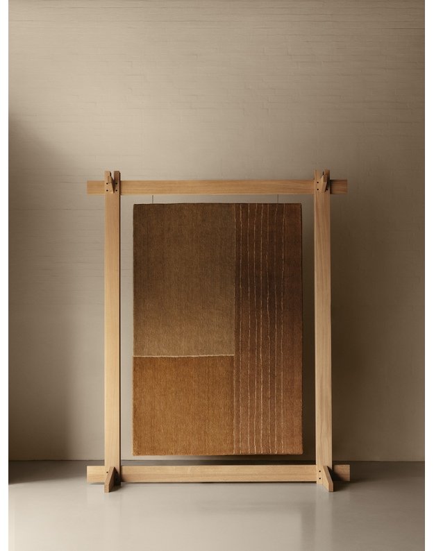 DRIFT LINE kilimas by Norm Architects | Terracotta