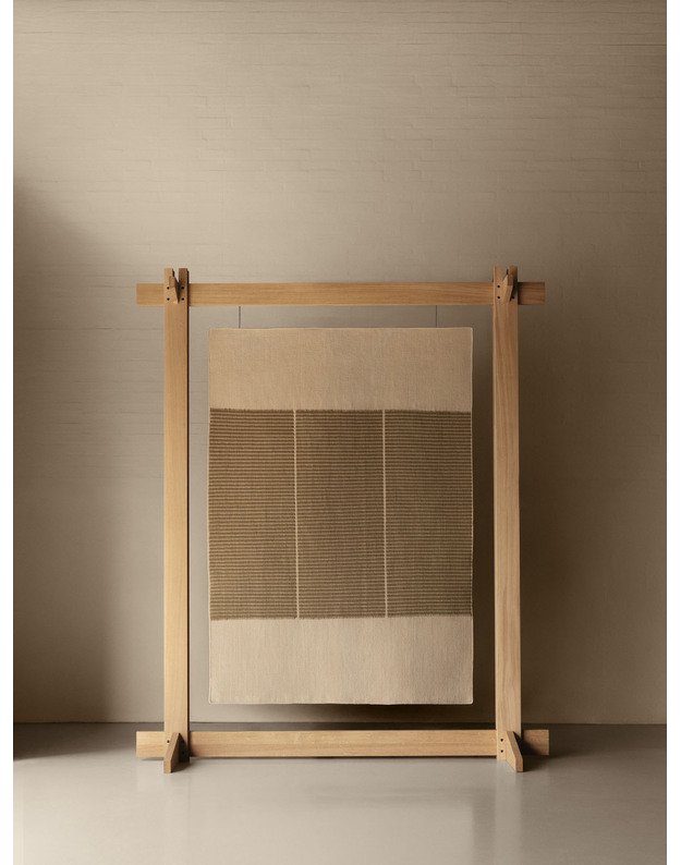 POETIC GRID kilimas | Moss 1