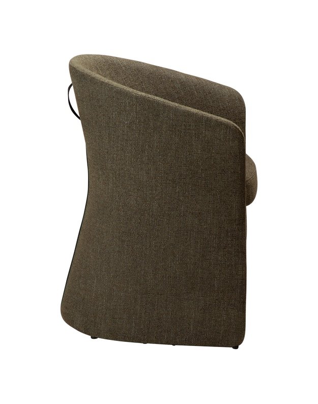 AURA kėdė | Dark olive boucle 2