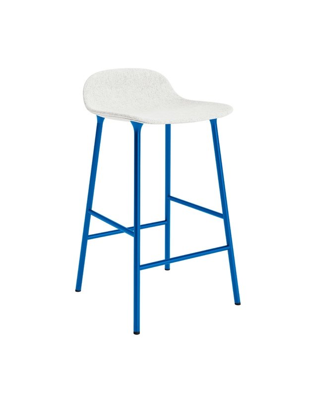 FORM BAR CHAIR LOW STEEL UPHOLSTERY | +colours 13