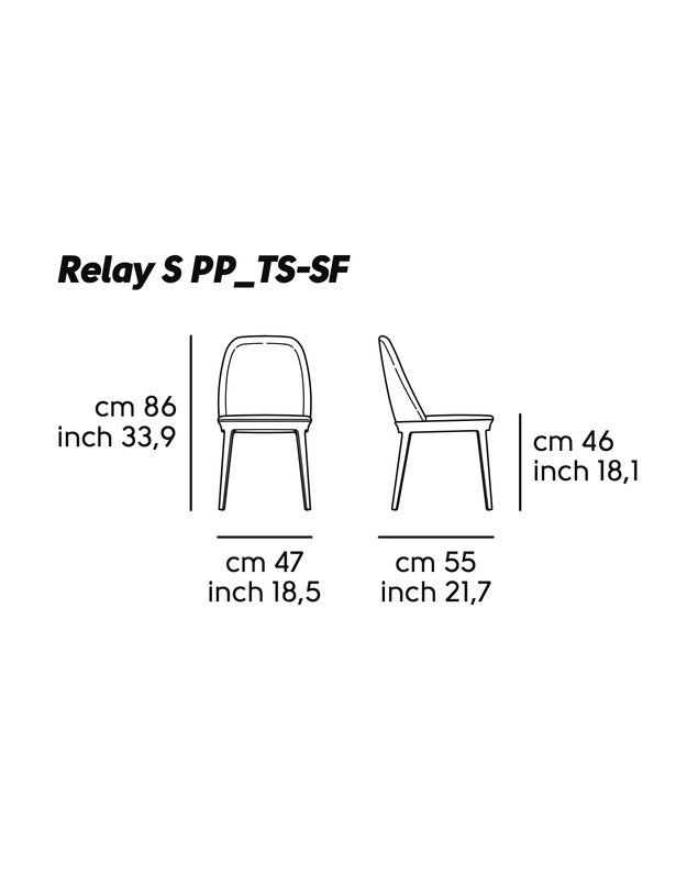 KĖDĖ RELAY S SF | +spalvos
