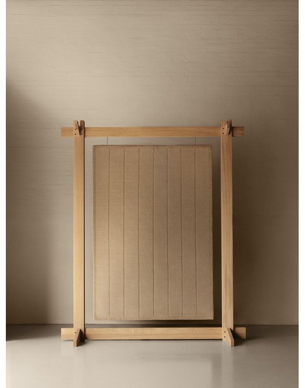 WOVEN TATAMI kilimas by Norm Architects| Rust