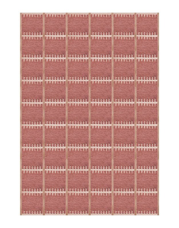 LILLY CLARET RED rug