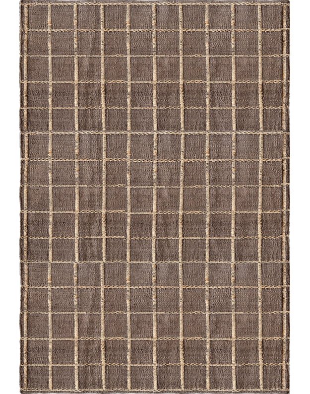 STRATA BRAIDED BROWN kilimas