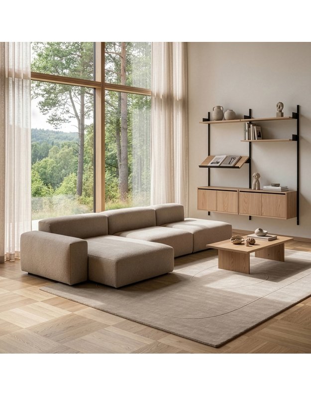 CURSIVE EXPANSE BEIGE kilimas