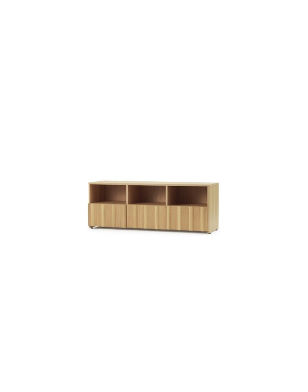 RIB SIDEBOARD LOW HYBRID | Oak