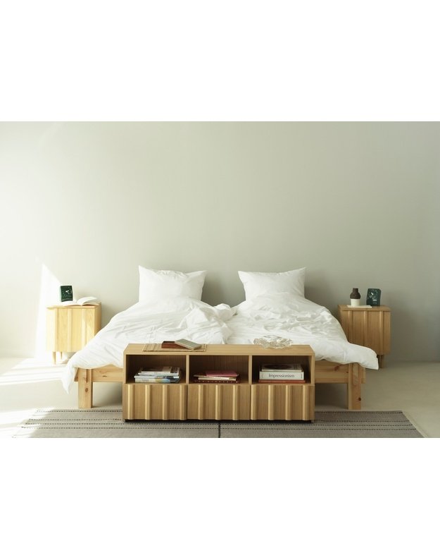 RIB SIDEBOARD LOW HYBRID | Oak