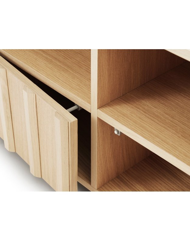 RIB SIDEBOARD LOW HYBRID | Oak