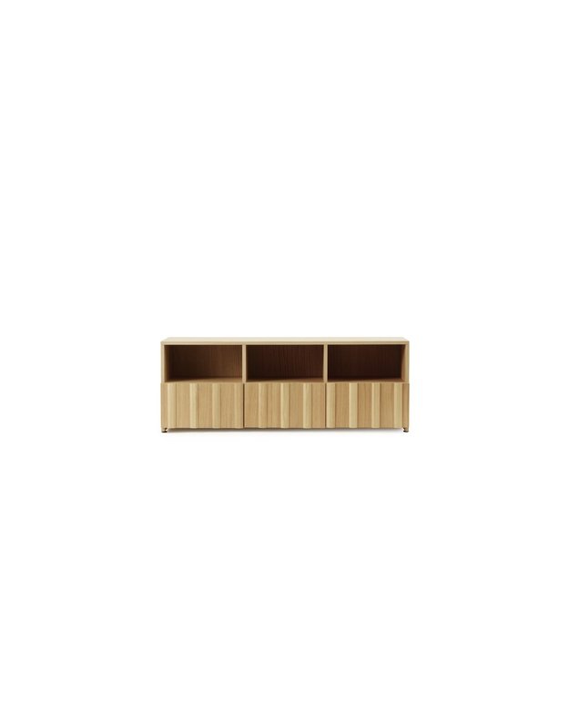 RIB SIDEBOARD LOW HYBRID | Oak