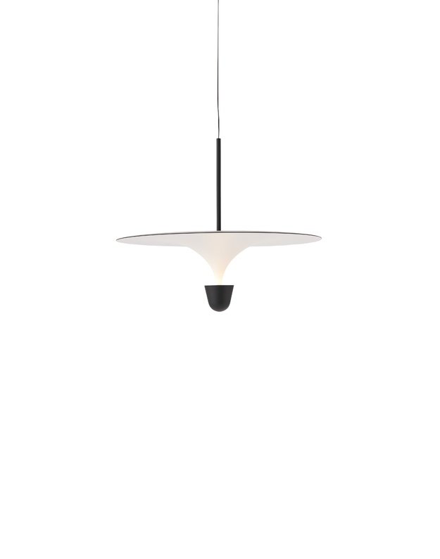 ŠVIESTUVAS KANTARELL D60cm | Black
