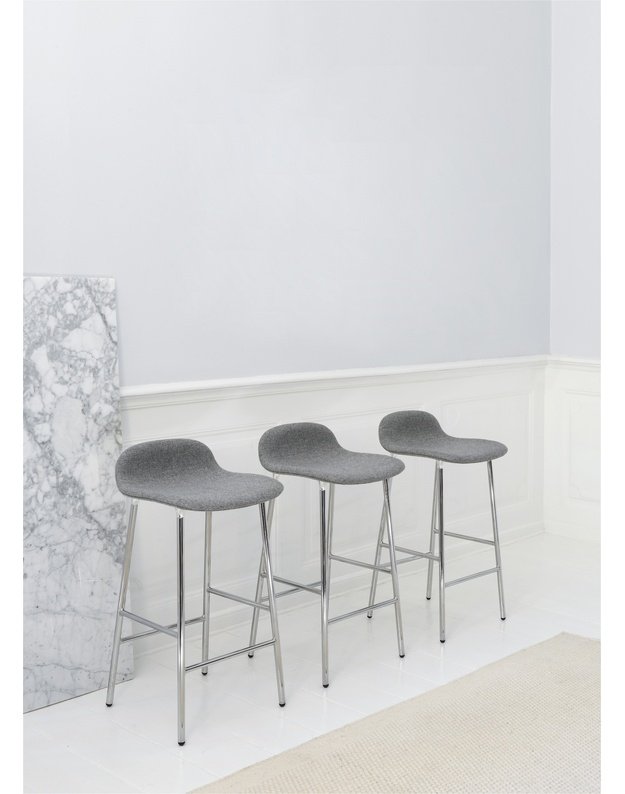 KĖDĖ FORM LOW STEEL UPHOLSTERY | +spalvos