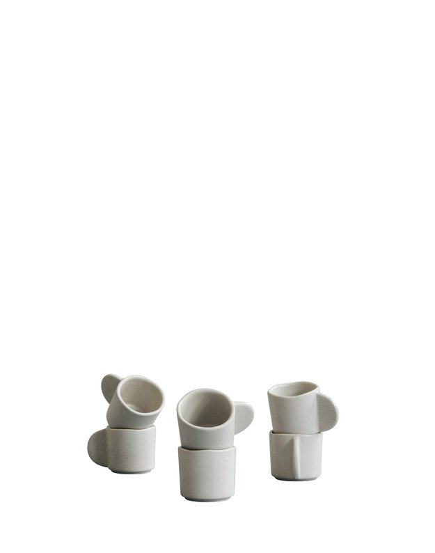 ESPRESSO PUODELIŲ RINKINYS NATIVE BIRCH 6 VNT.