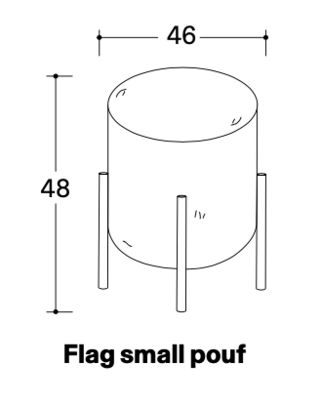 PUFAS FLAG D46cm 10
