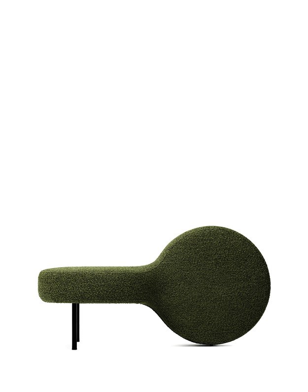 LOOP POUF | Olive Green