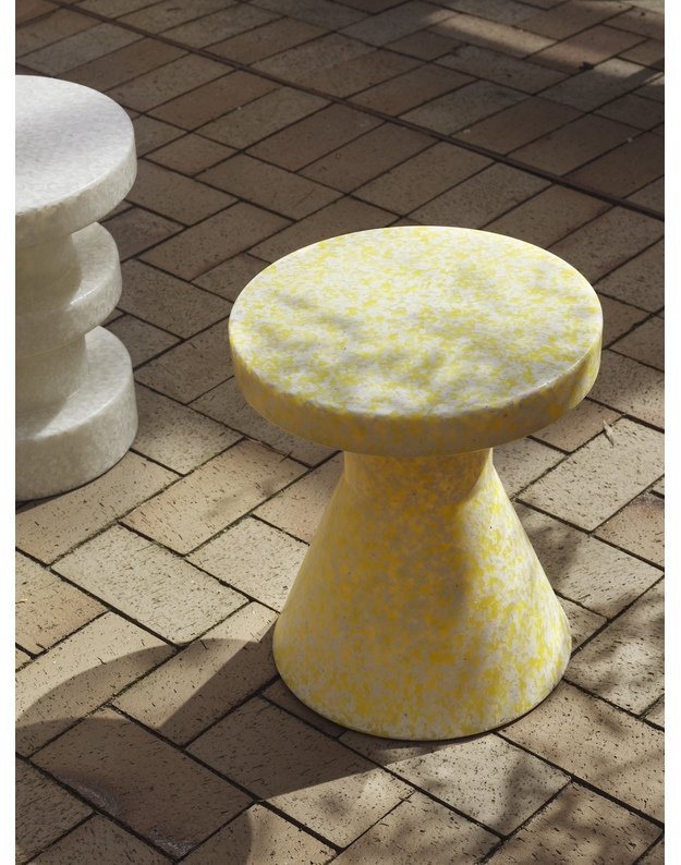 BIT CONE YELLOW STOOL 