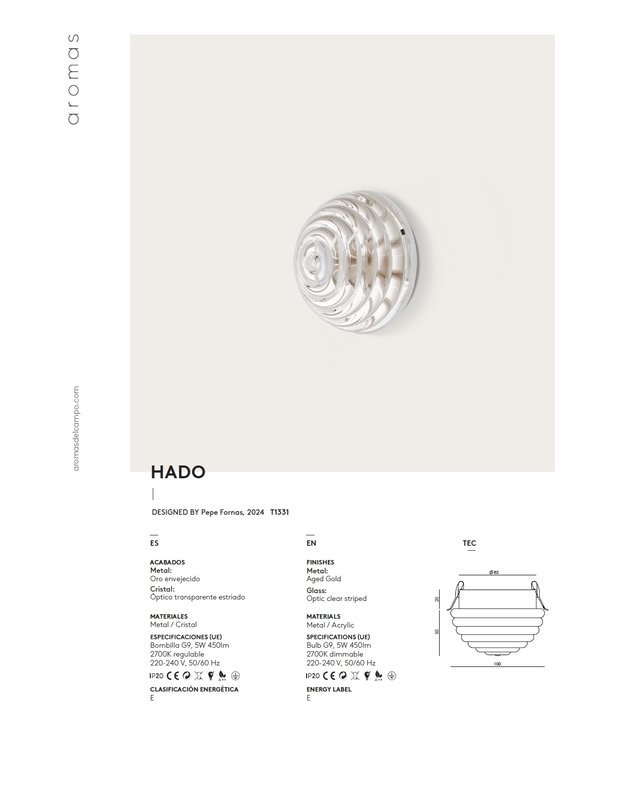 HADO WALL LAMP 2
