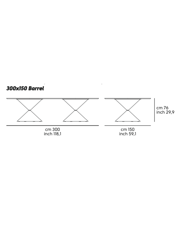 STALAS CLESSIDRA DOUBLE | +spalvos 7