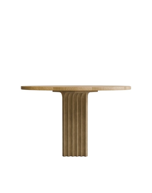 ARC DINING TABLE L120cm | Natural Oak  2