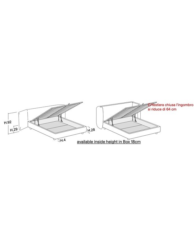 BED MILO H28 11
