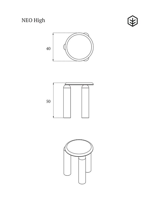 NEO HIGH TABLE | +colours 10