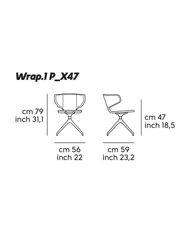 WRAP P X47 TS CHAIR | +colours 1