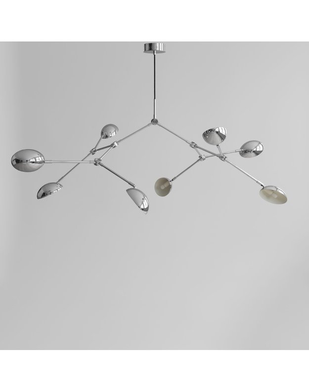 DROP CHANDELIER CHROME 4