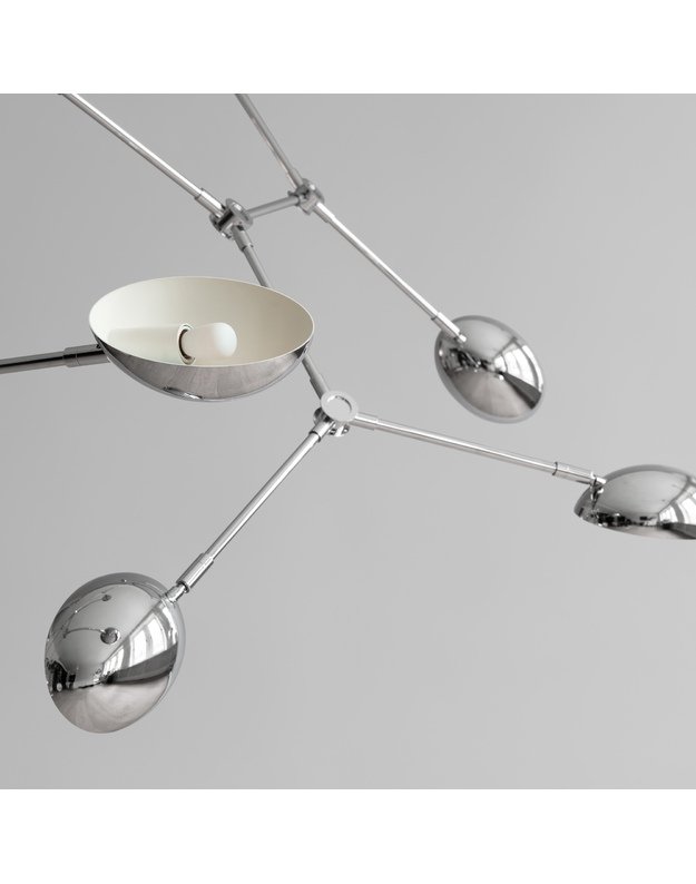 DROP CHANDELIER CHROME 3