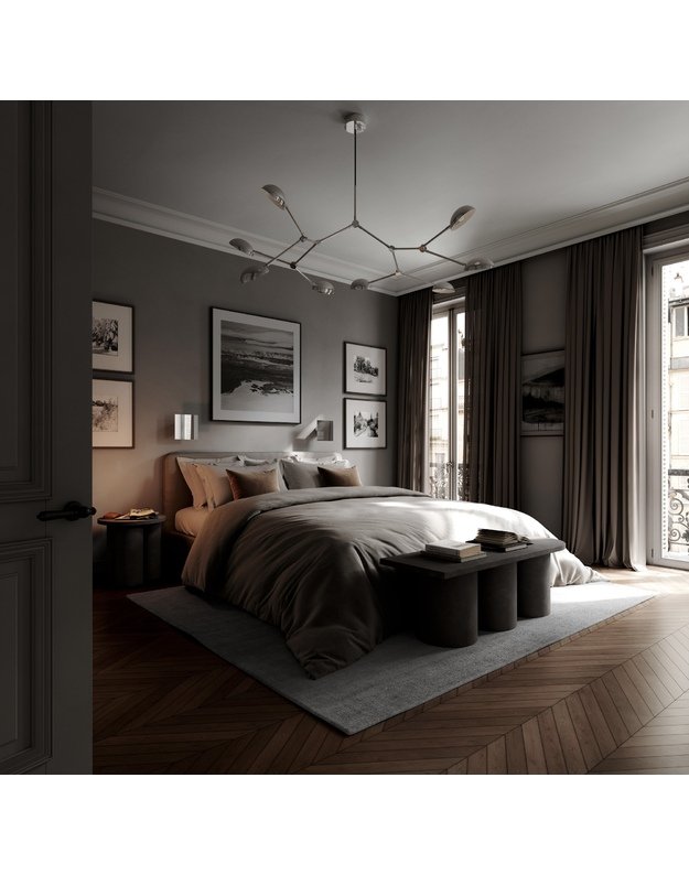 DROP CHANDELIER CHROME 1