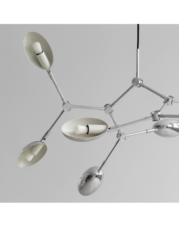 DROP CHANDELIER CHROME 2