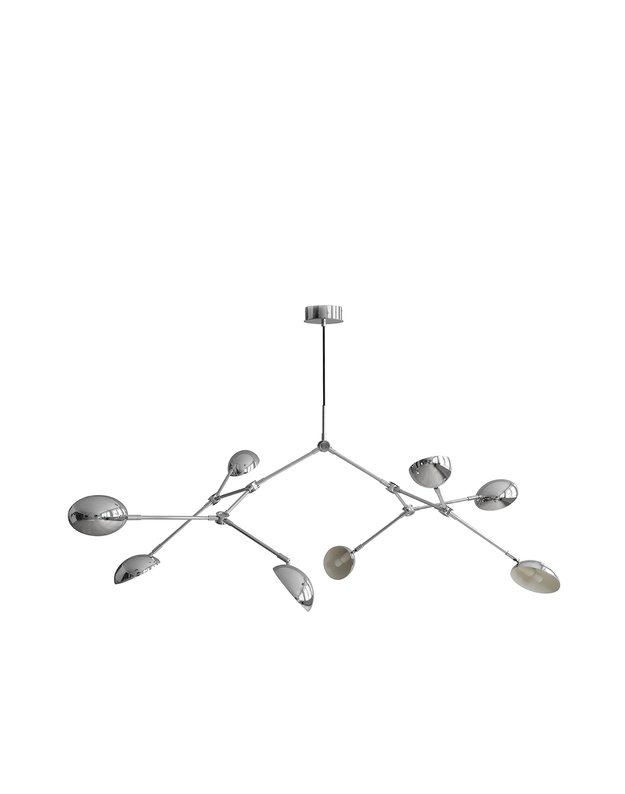 DROP CHANDELIER CHROME