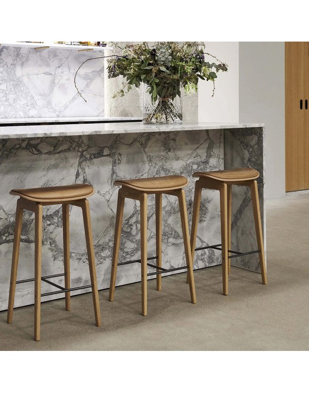 NY11 baro ir pusbario kėdės | natural oak | + spalvos 1