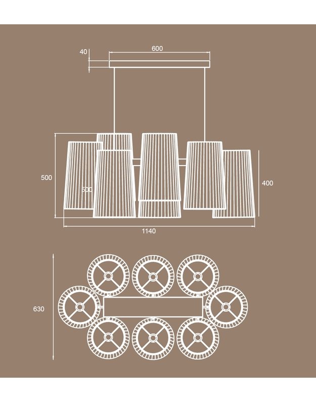 FIESTA 8 PENDANT LAMP  6