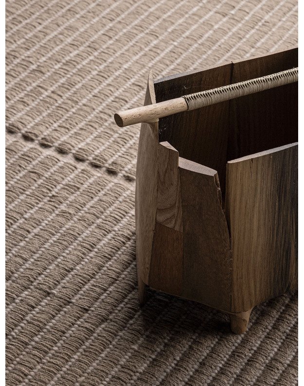 POETIC GRID kilimas | Beige 6