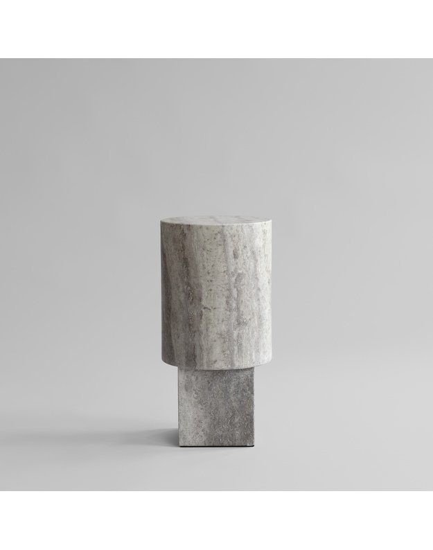 COLUMN TABLE | Silver Travertine 3
