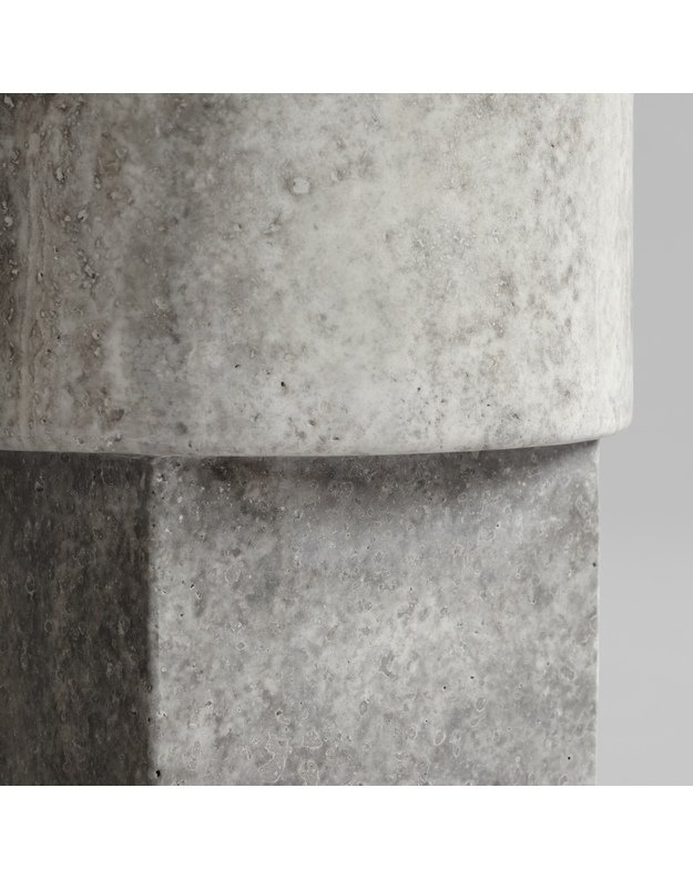 COLUMN TABLE | Silver Travertine 2