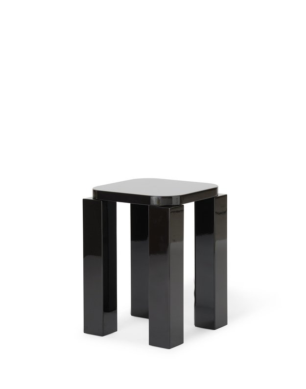 STALIUKAS / TABURETĖ ATLAS | Lacquered Espresso
