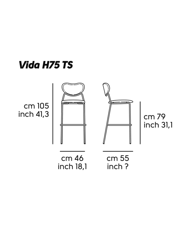 BARO KĖDĖ VIDA M TS | +spalvos