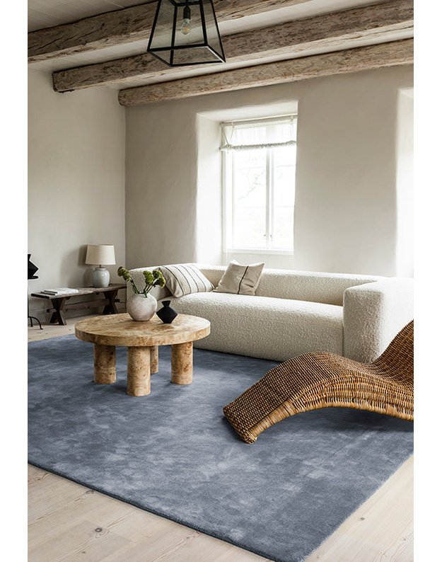 SOLID WOOL SKY BLUE kilimas