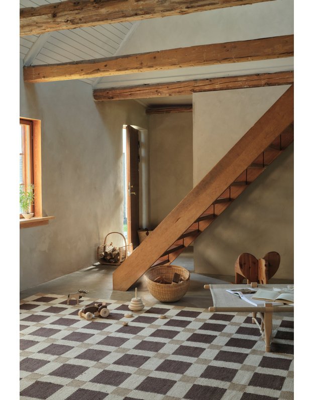 SESAME JUTE kilimas by Evelina Kroon