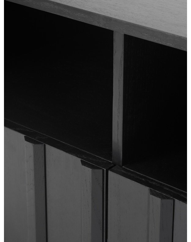 RIB SIDEBOARD LOW HYBRID | Soft Black