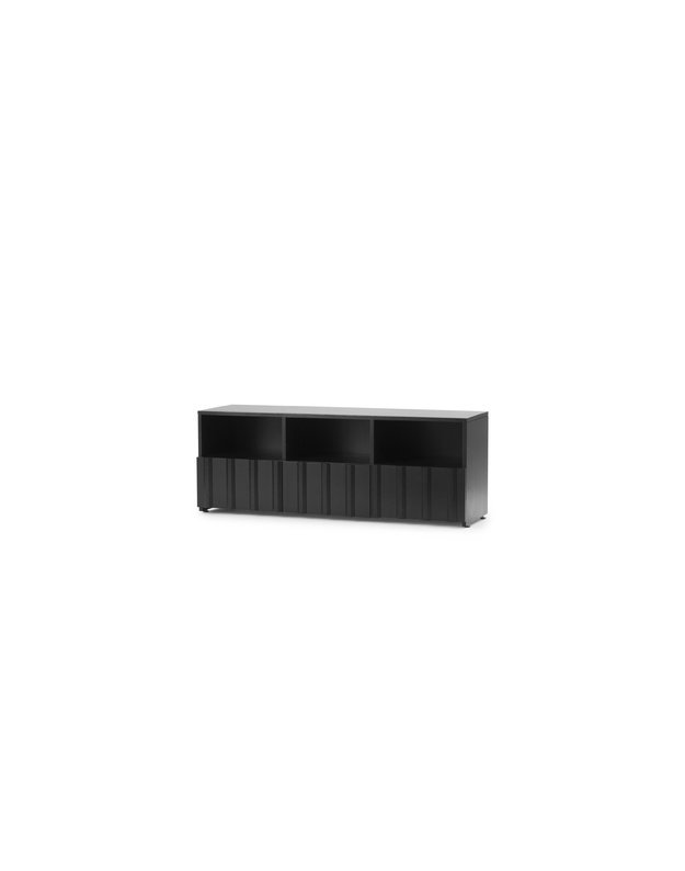 RIB SIDEBOARD LOW HYBRID | Soft Black