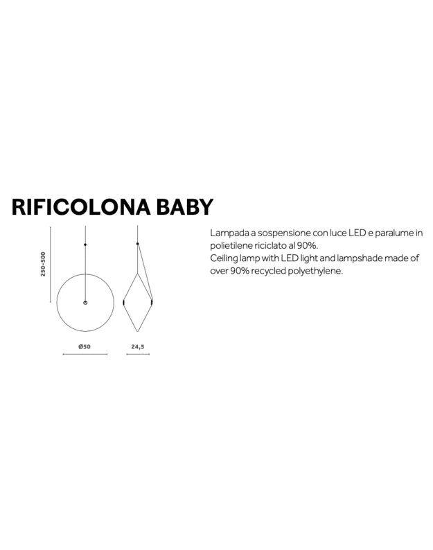 PAKABINAMAS ŠVIESTUVAS RIFICOLONA