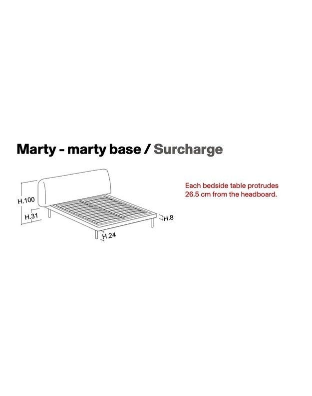 BED MARTY | AZALEA COL. 101
